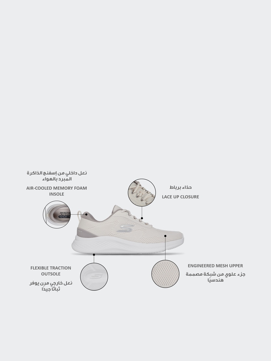 Men Skech-Lite Pro 2.0 Lace-Up Sports Shoes
