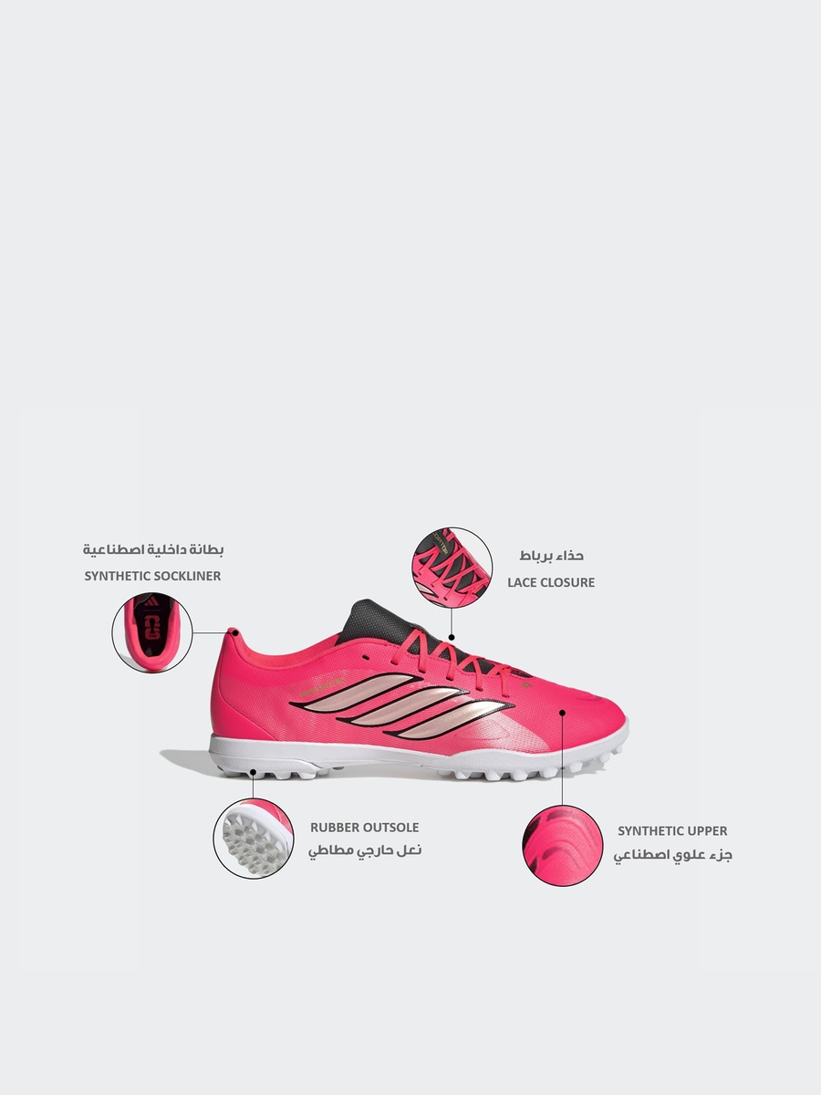 Men Predator Club TF Lace-Up Football Turf Shoes