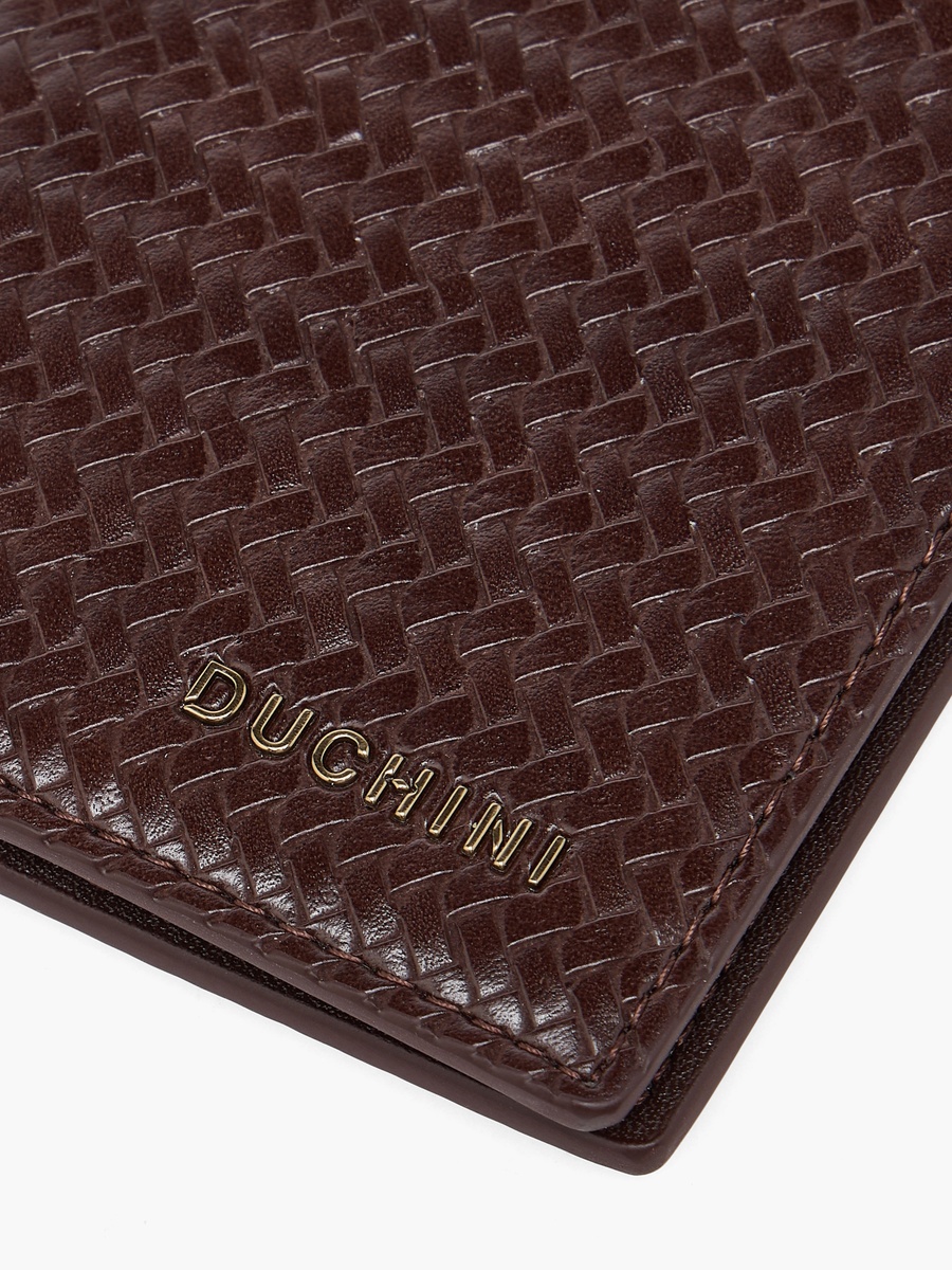 Men Chevron Textured Card Holder