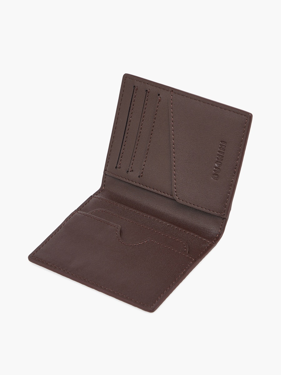 Men Chevron Textured Card Holder