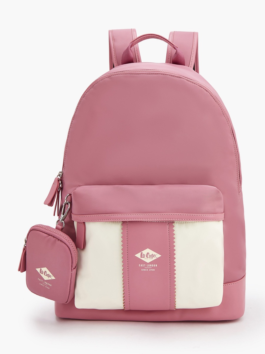 Solid Backpack with Adjustable Shoulder Straps
