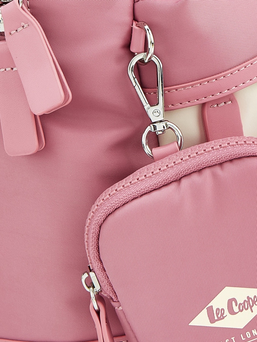 Solid Backpack with Adjustable Shoulder Straps