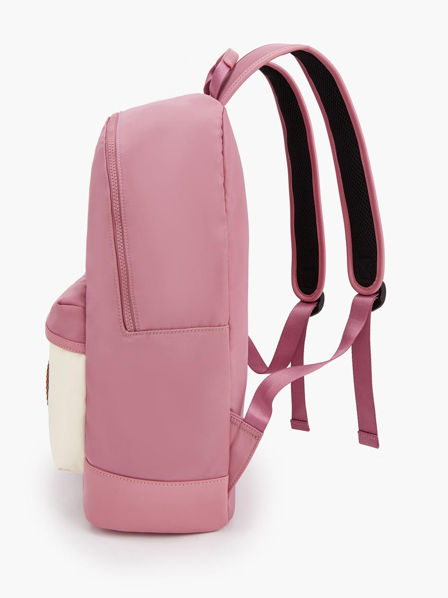 Solid Backpack with Adjustable Shoulder Straps