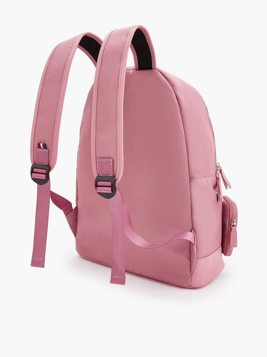 Solid Backpack with Adjustable Shoulder Straps
