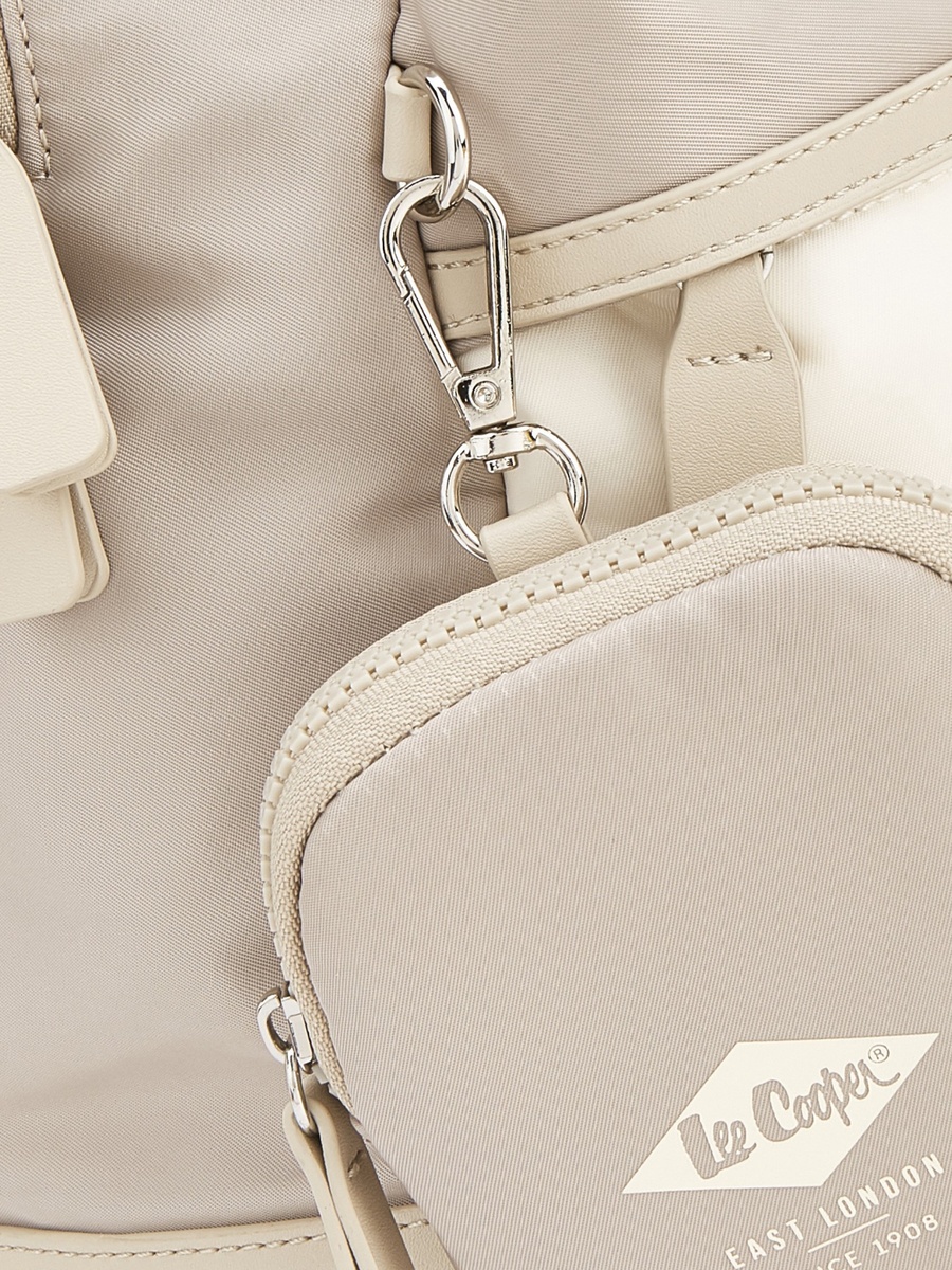 Solid Backpack with Adjustable Shoulder Straps