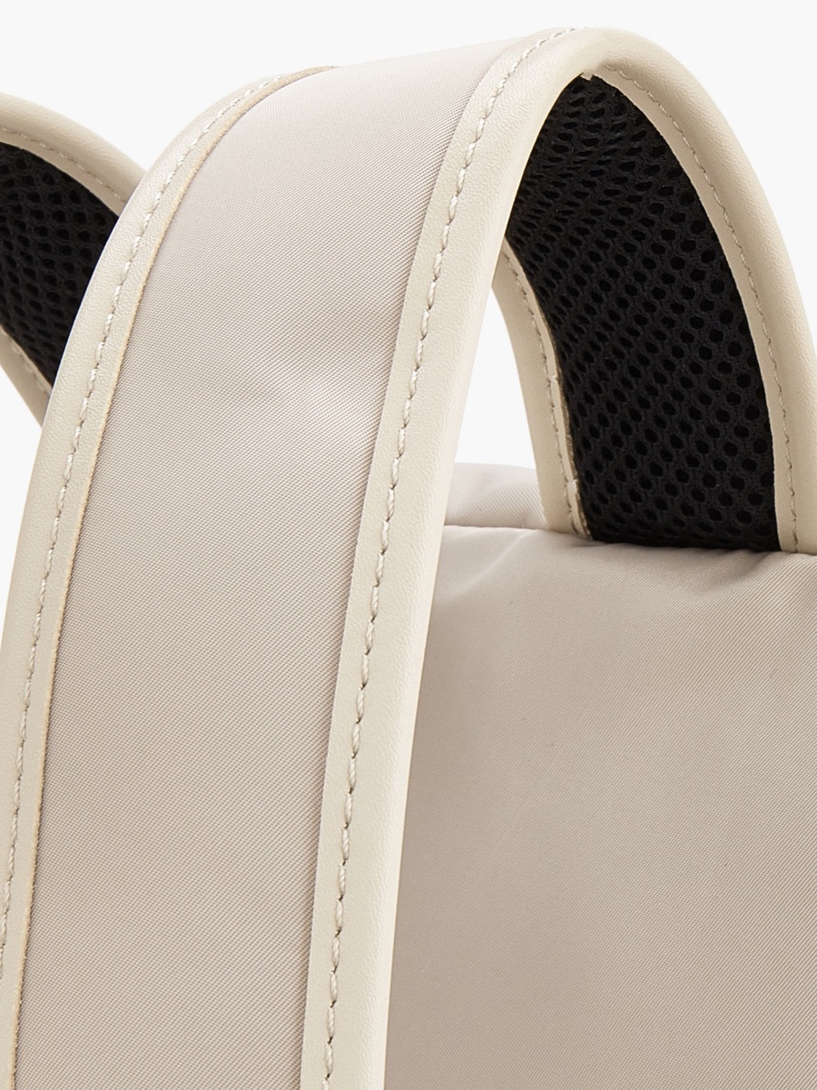 Solid Backpack with Adjustable Shoulder Straps