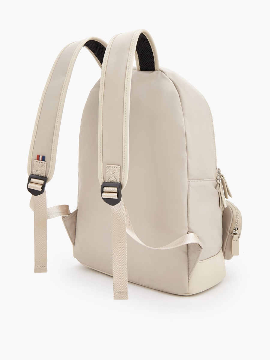 Solid Backpack with Adjustable Shoulder Straps