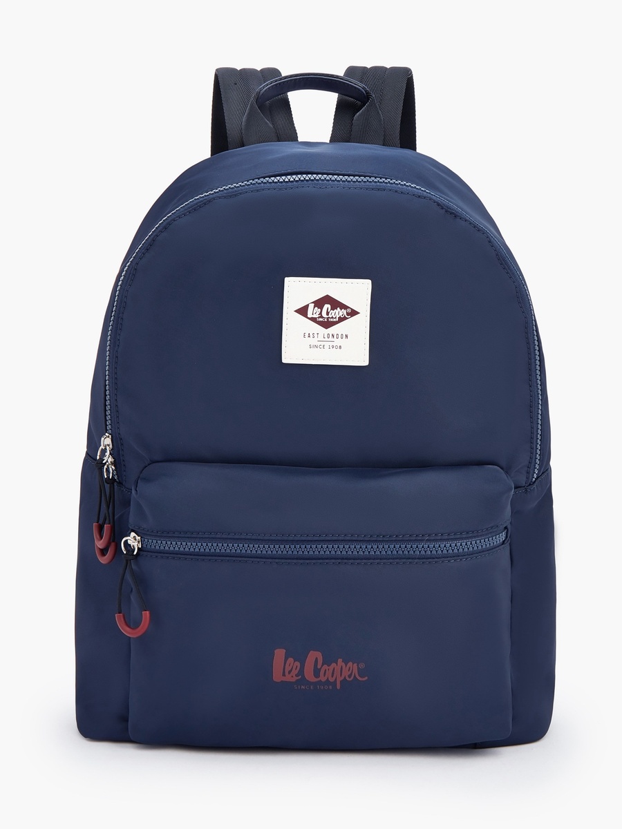 Solid Backpack with Adjustable Shoulder Straps