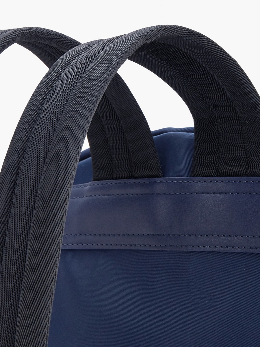 Solid Backpack with Adjustable Shoulder Straps