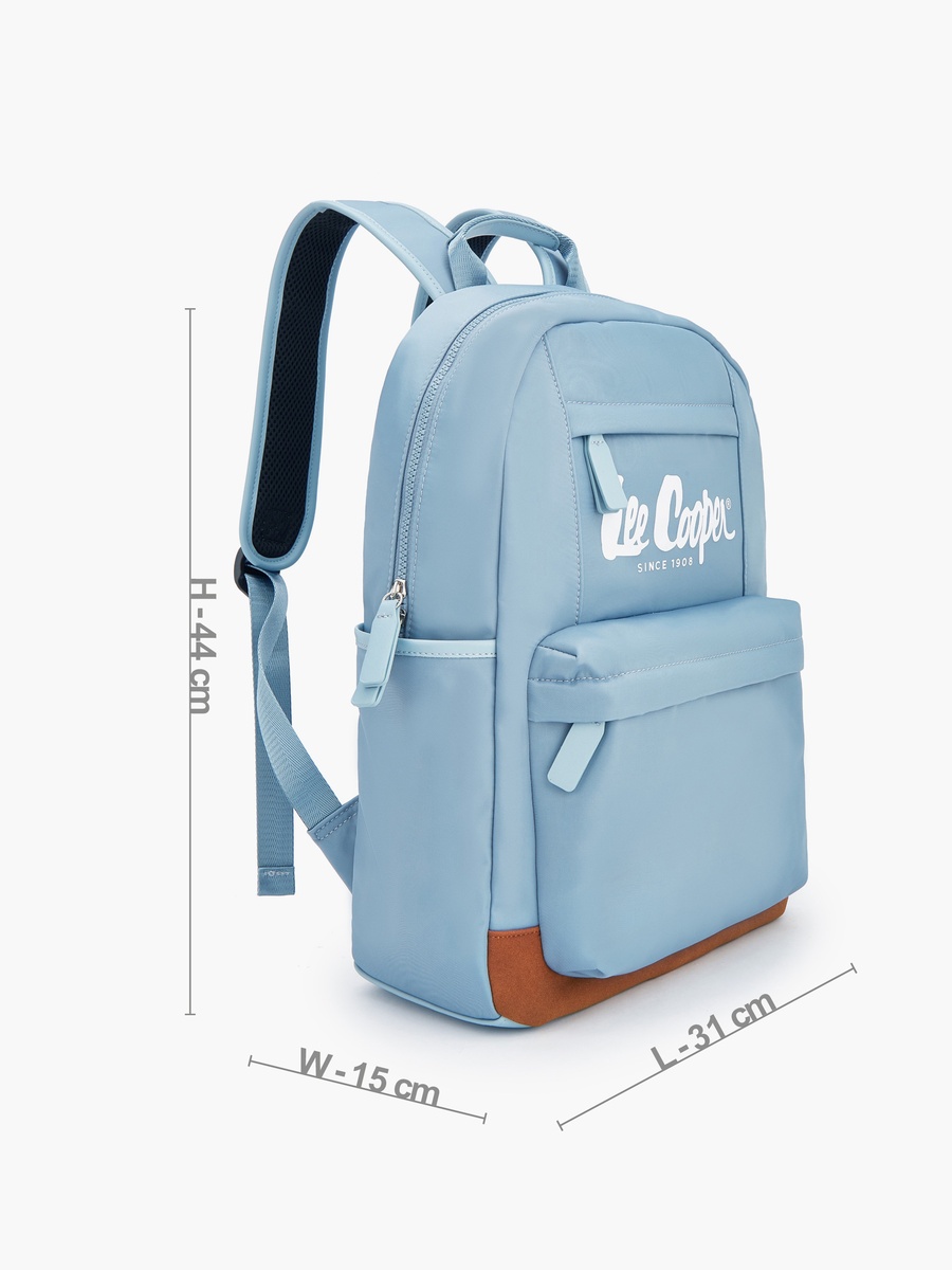 Solid Backpack with Adjustable Shoulder Straps
