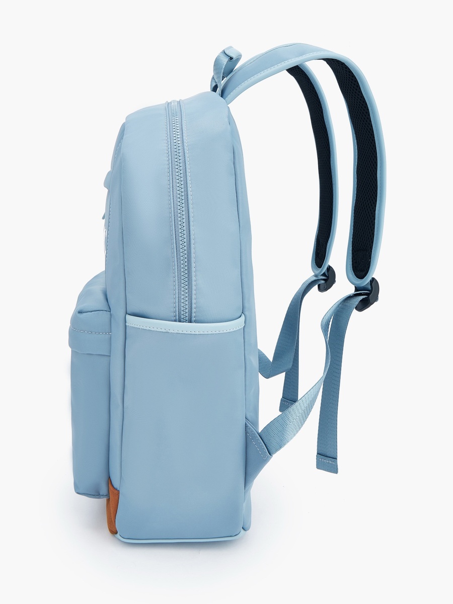 Solid Backpack with Adjustable Shoulder Straps