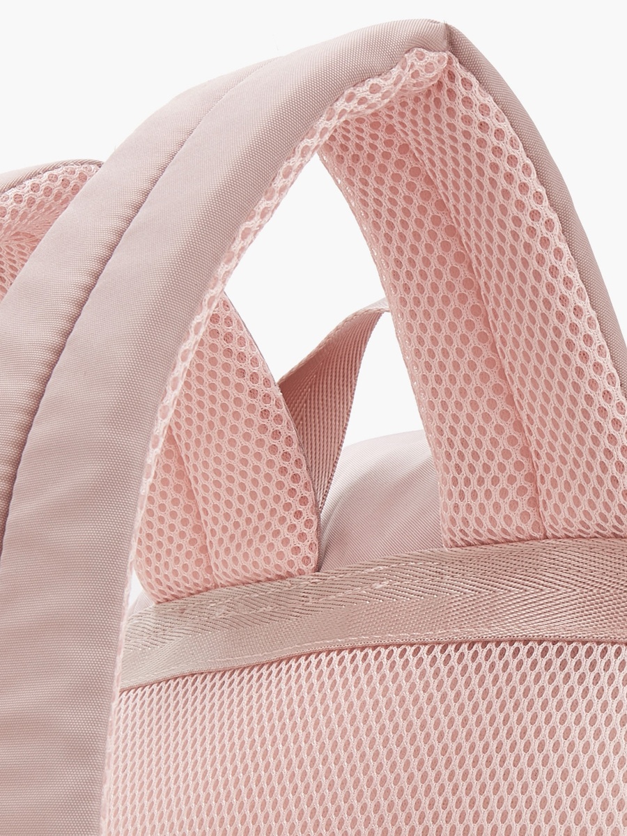 Solid Backpack with Side Pockets