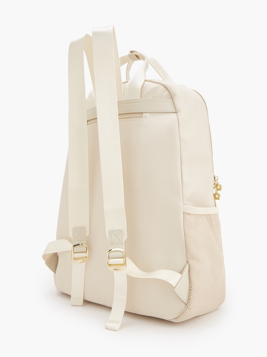 Solid Backpack with Adjustable Shoulder Straps