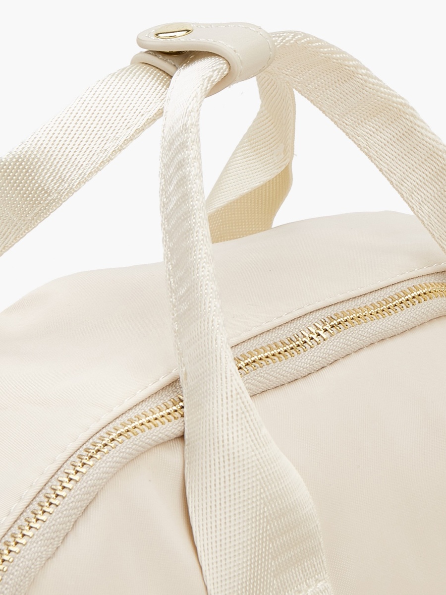Solid Backpack with Adjustable Shoulder Straps