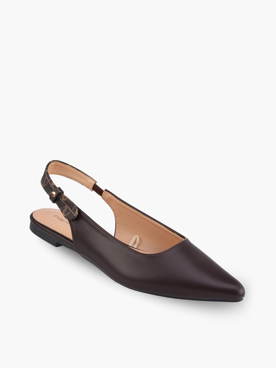 Women Pointed Toe Slingback Mules