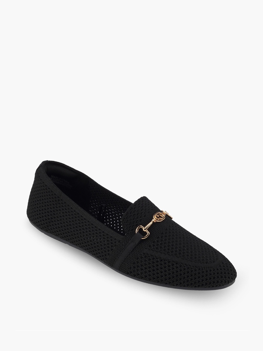 Women Metallic Accent Slip-On Loafers
