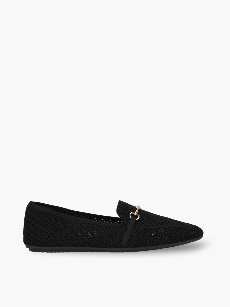 Women Metallic Accent Slip-On Loafers