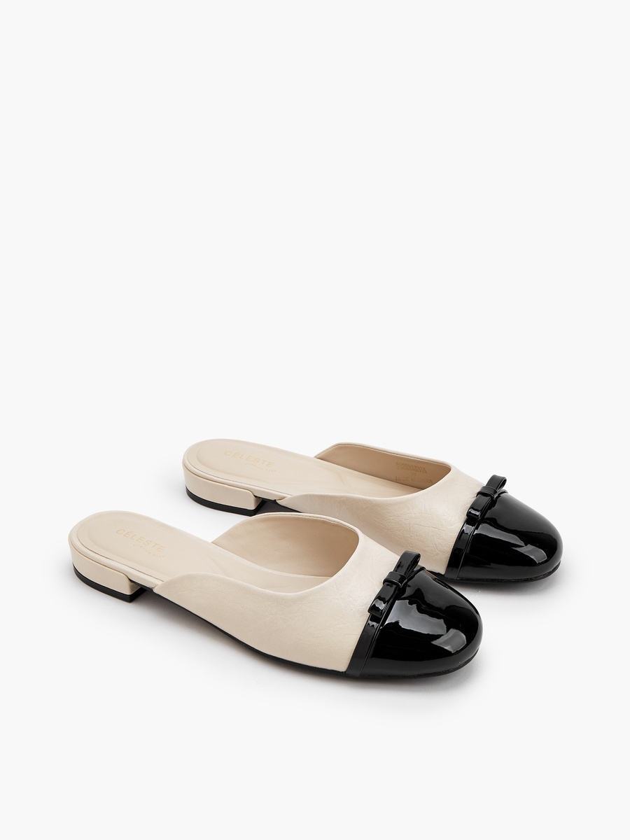 Women Crinkle Textured Mules