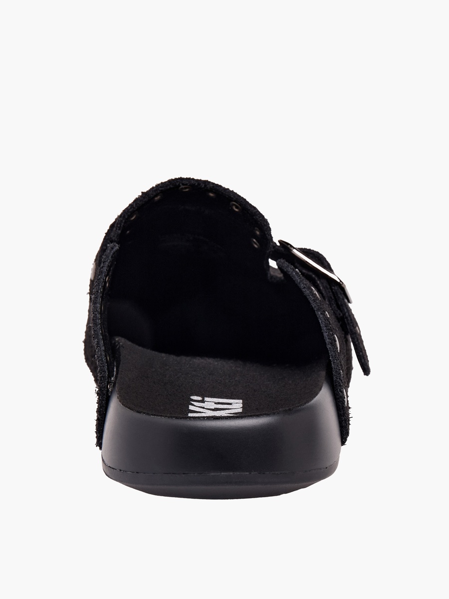 Women Studded Leather Mules