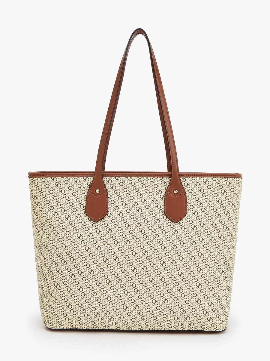 Monogram Tote Bag with Crossbody Bag and Pouch