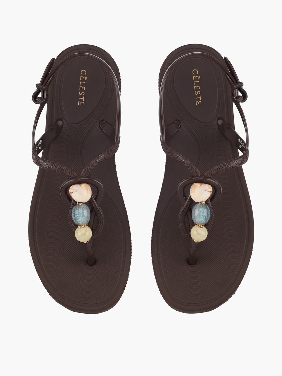 Women Embellished Flip Flops