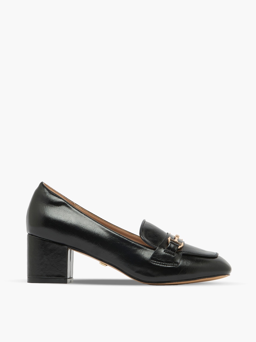 Women Block Heel Loafers