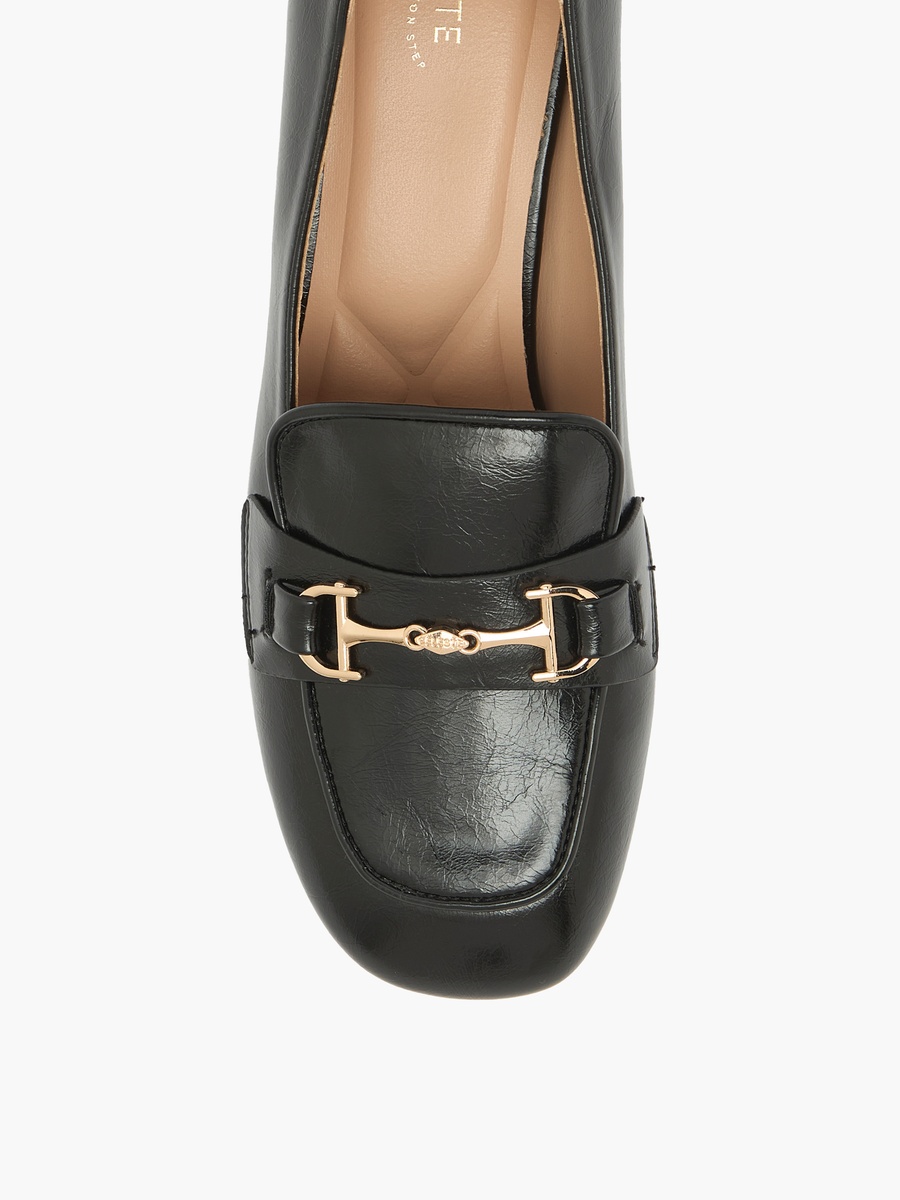 Women Block Heel Loafers
