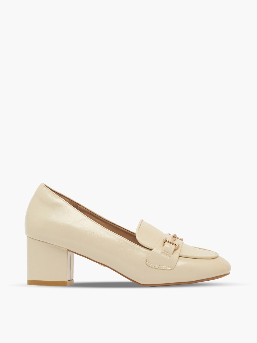 Women Block Heel Loafers