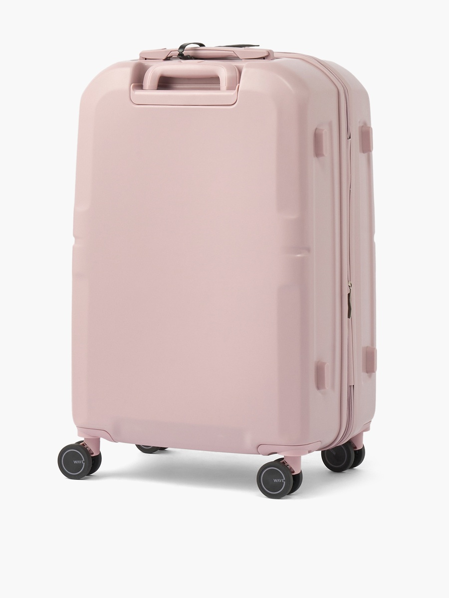 Solid Hardcase Luggage Trolley with Retractable Handle - 24 inches Check-In Bag
