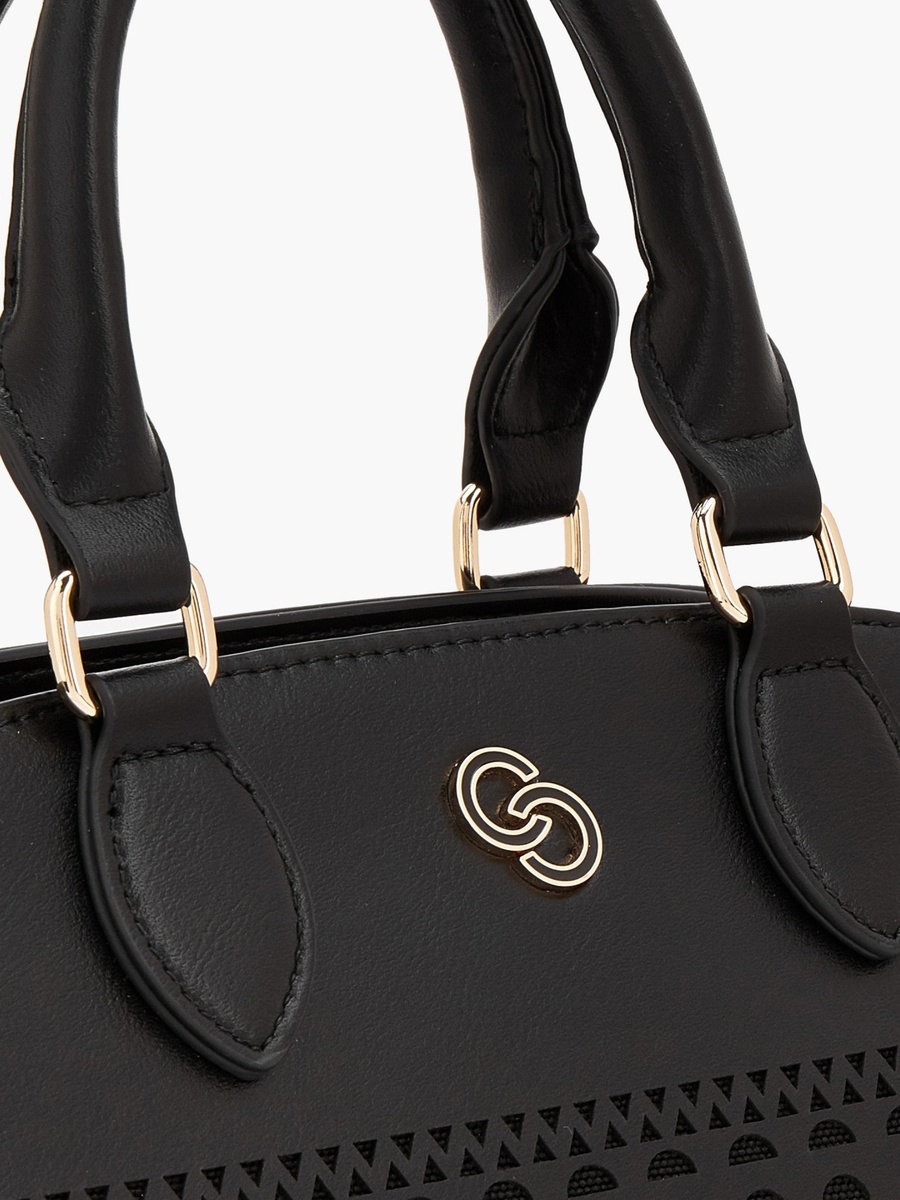 Cutwork Tote Bag with Detachable Strap