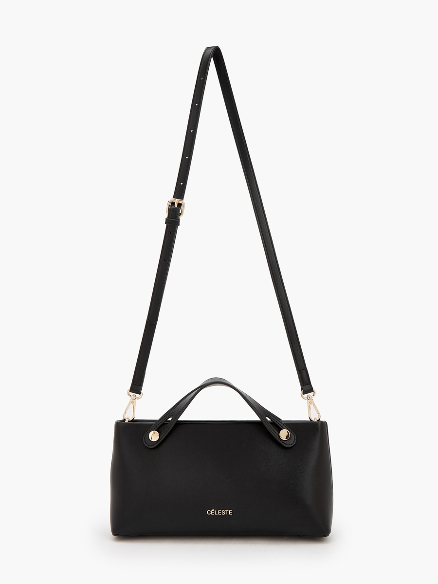 Solid Tote Bag with Removable Strap