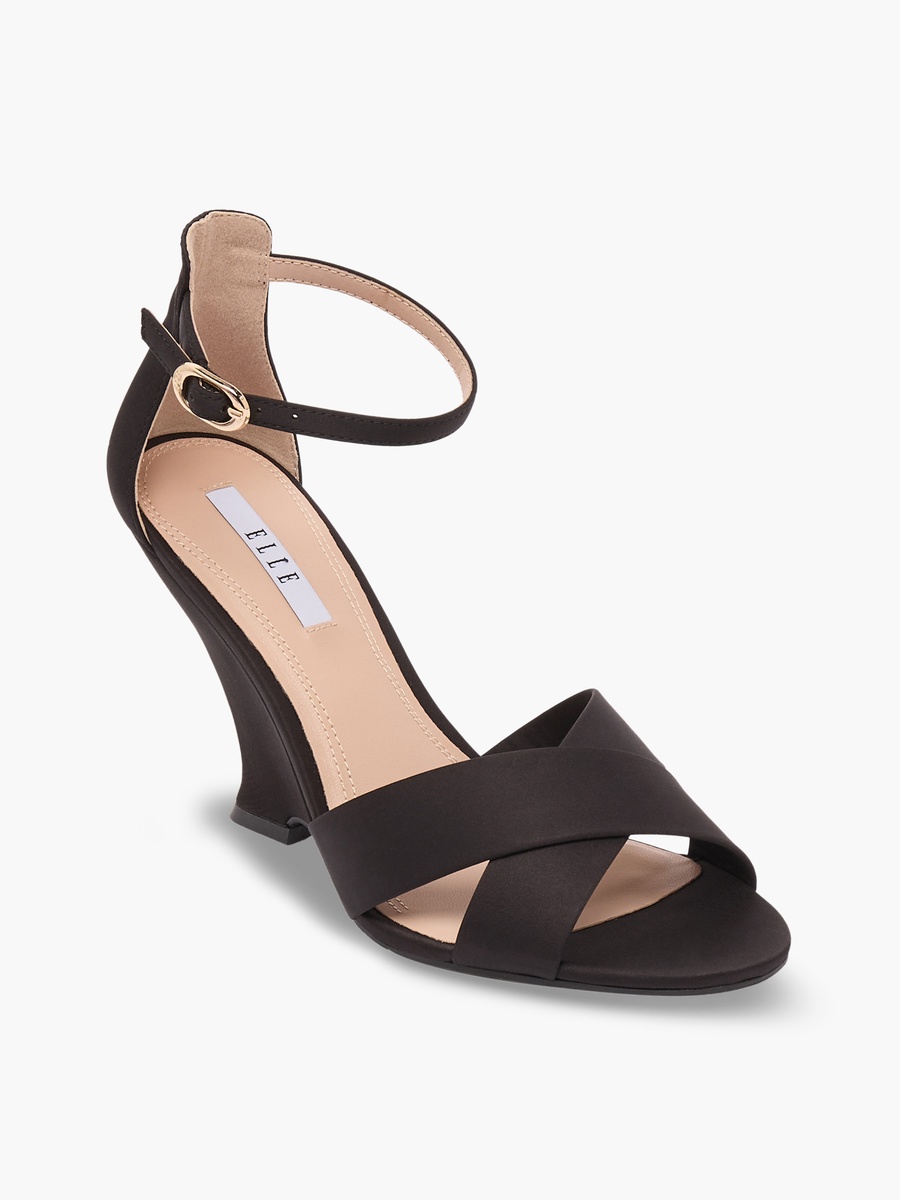 Women Cross Strap Wedge Heel Sandals