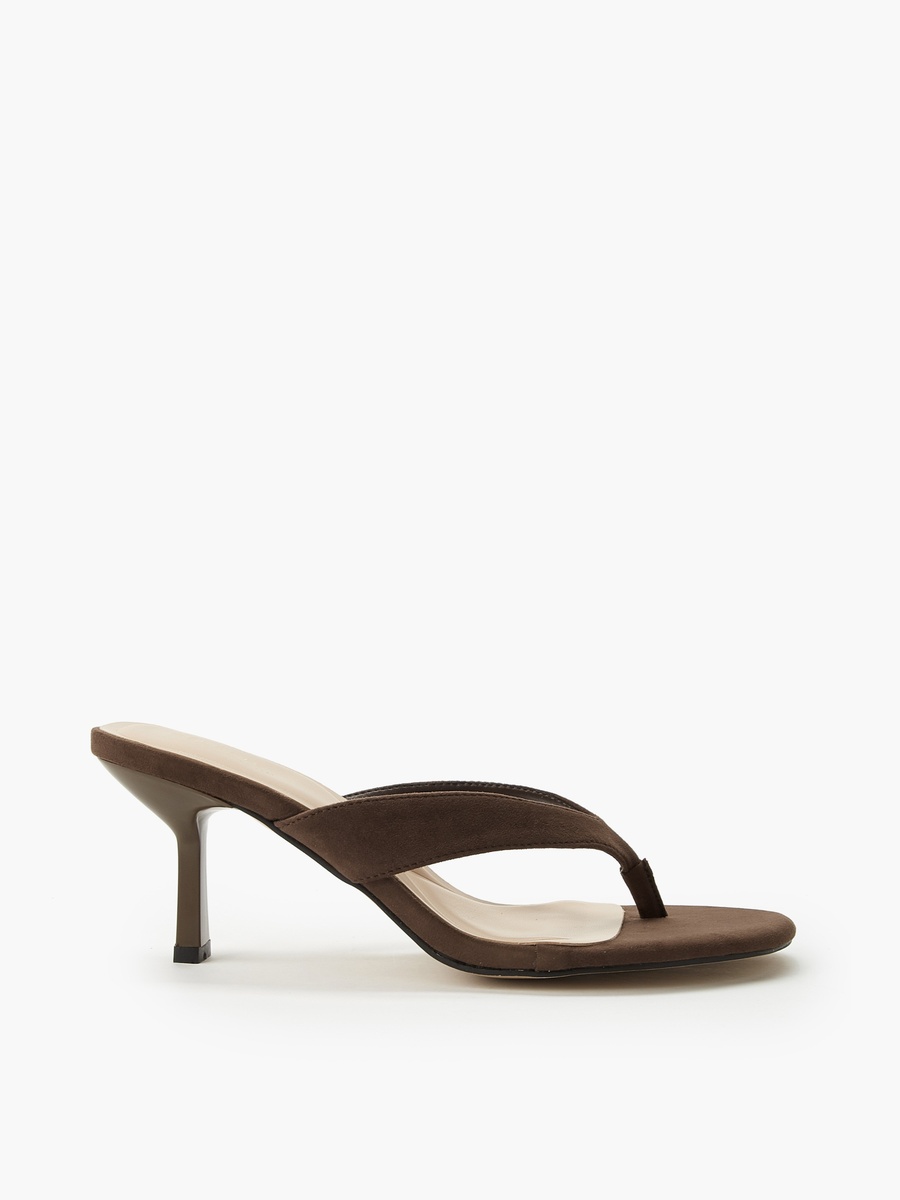Women Flared Heel Sandals