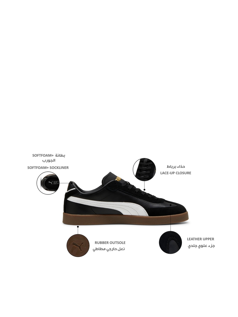 Women Club II Era Lace-Up Leather Ankle Sneakers