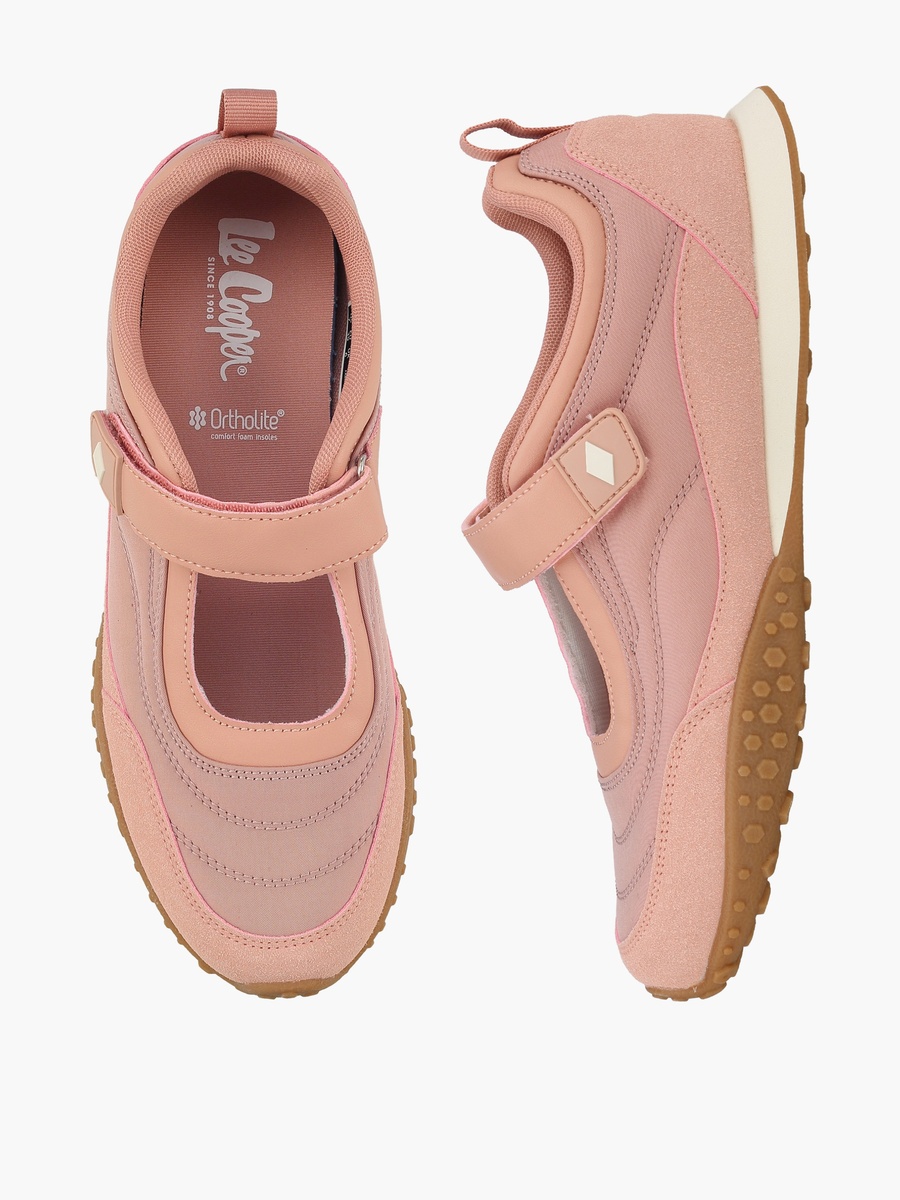 Women Hook and Loop Mary Jane Shoes