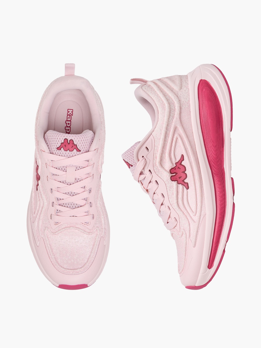 Women Textured Lace-Up Sports Shoes