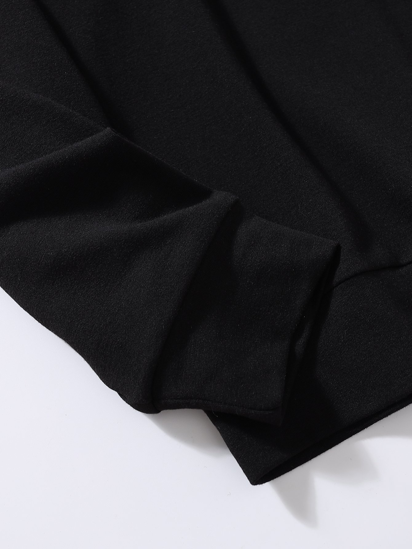 Black Zip-Up Hoodie