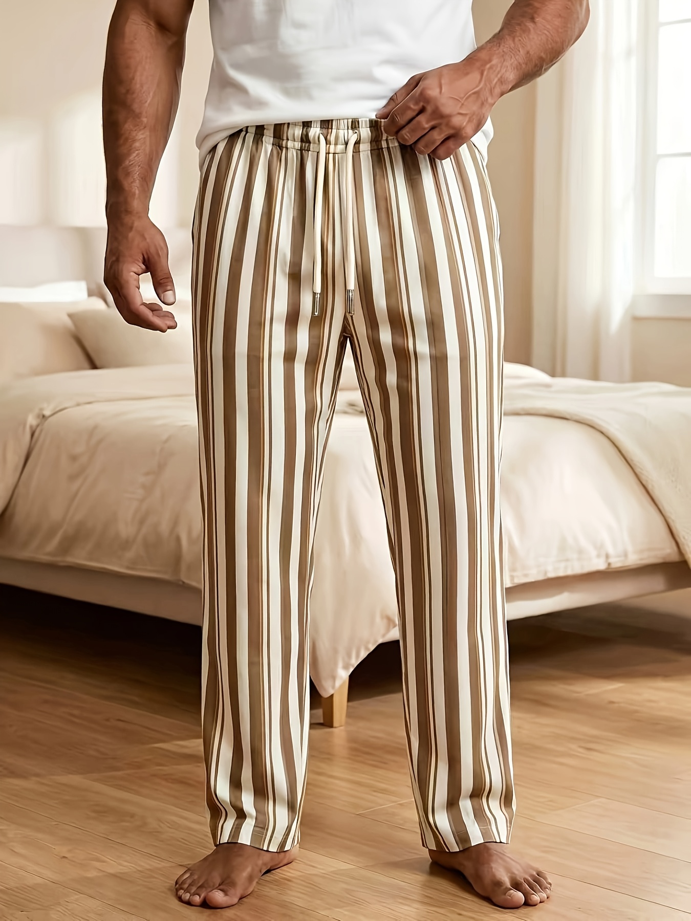 Multi Striped Lounge Pants