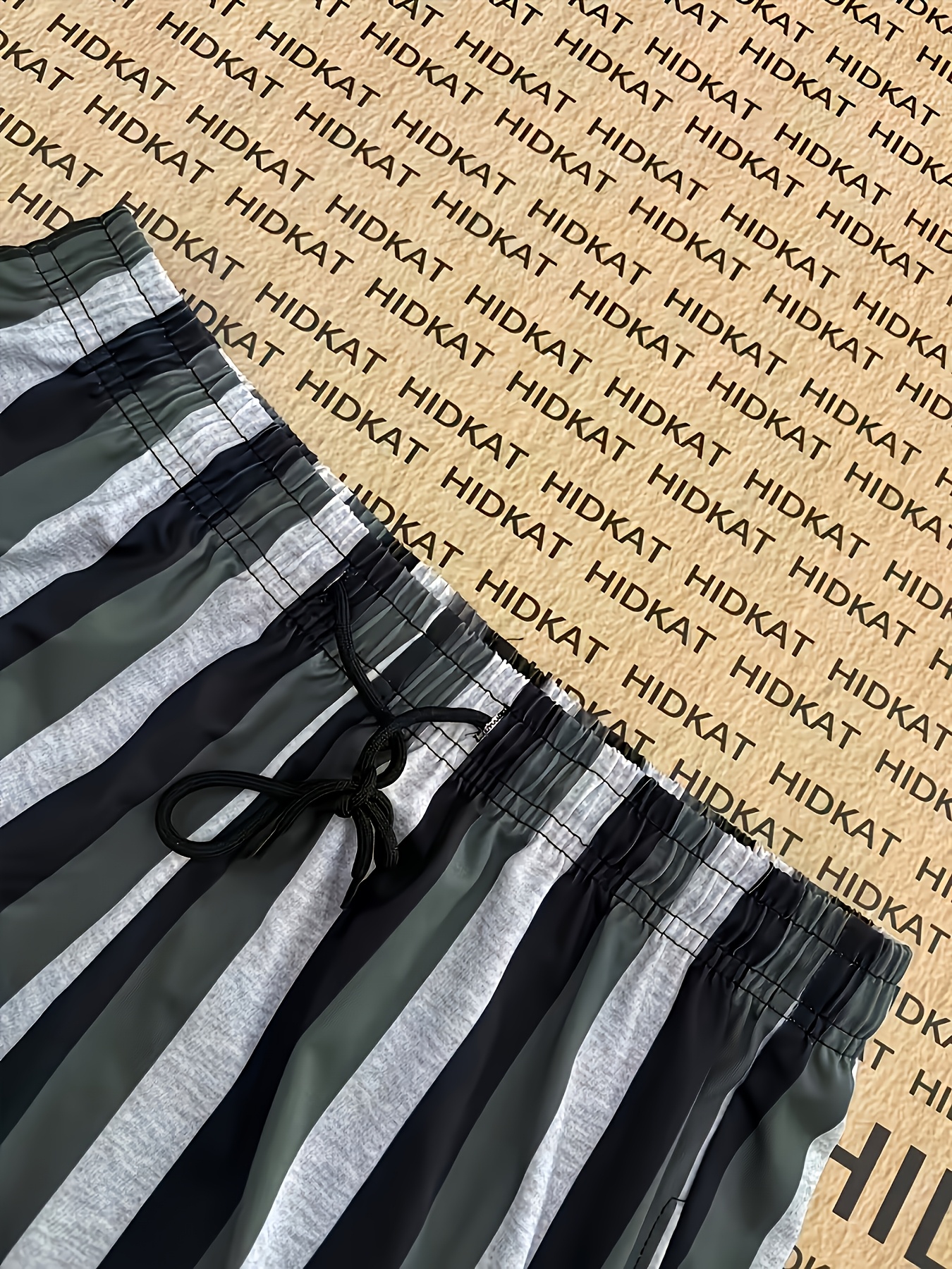 Men Striped Relaxed Fit Trousers