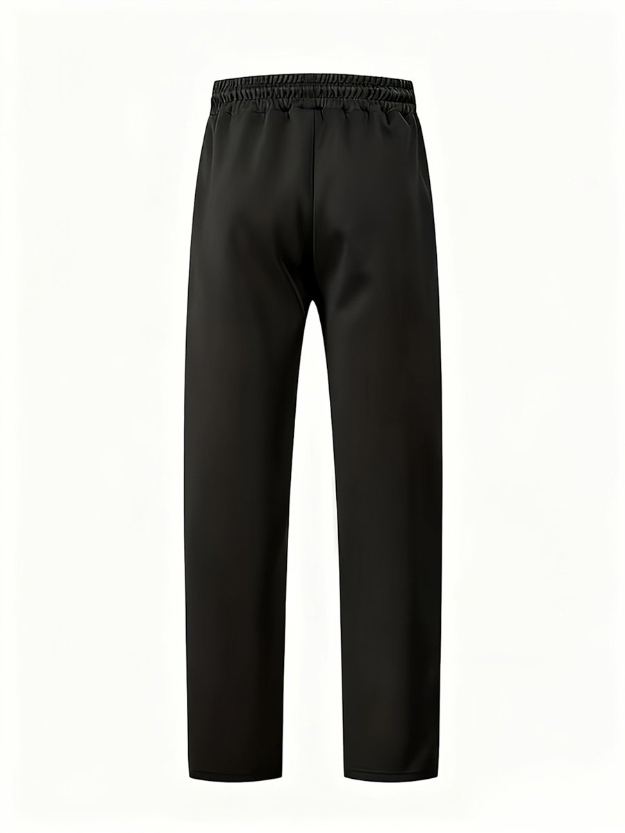 Men Contrast Panel Pants