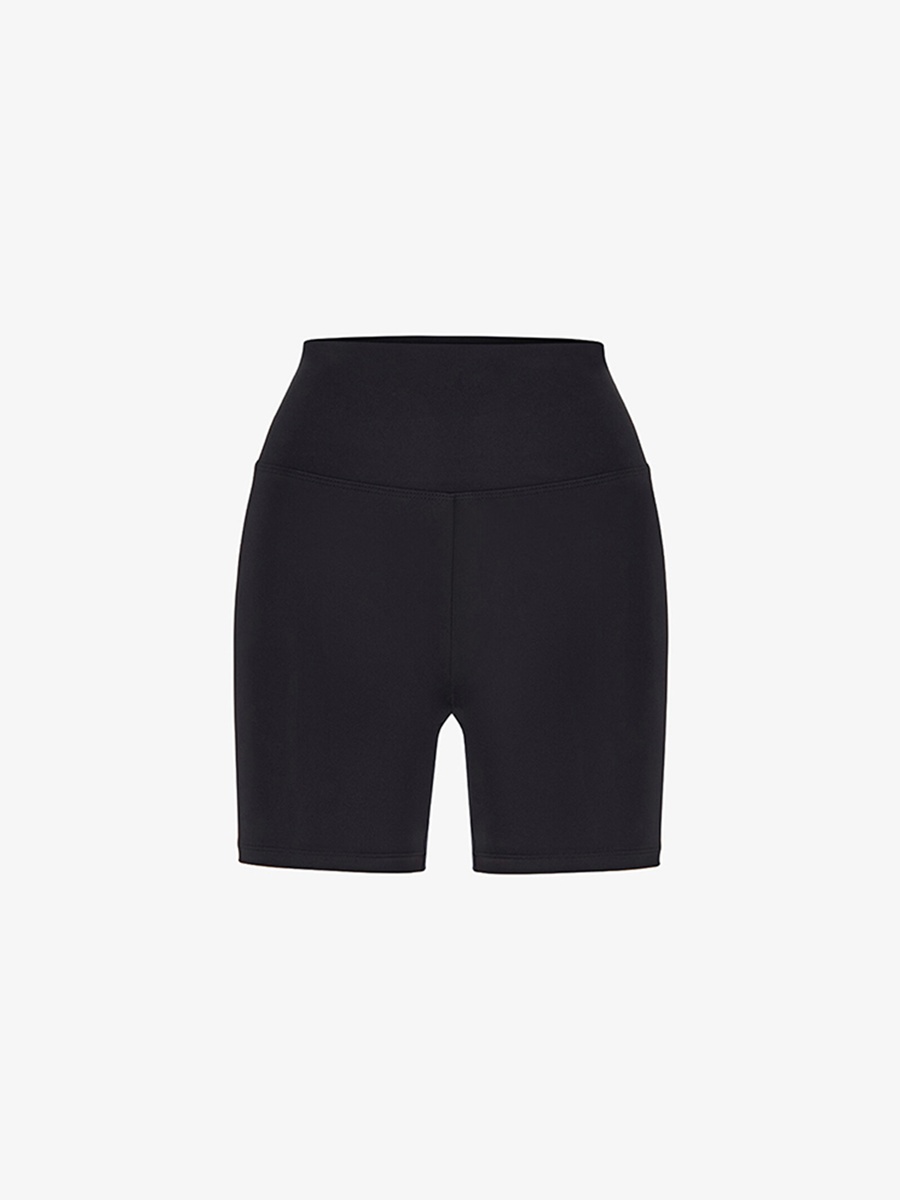 Black Easy-Care Sports Smooth Feel Shorts