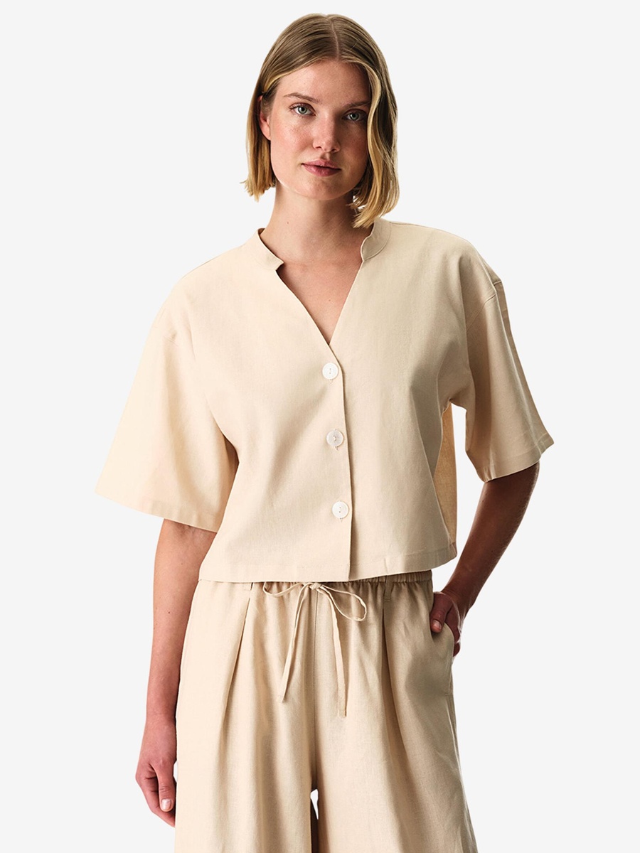 Alice Pastel Beige Shirt