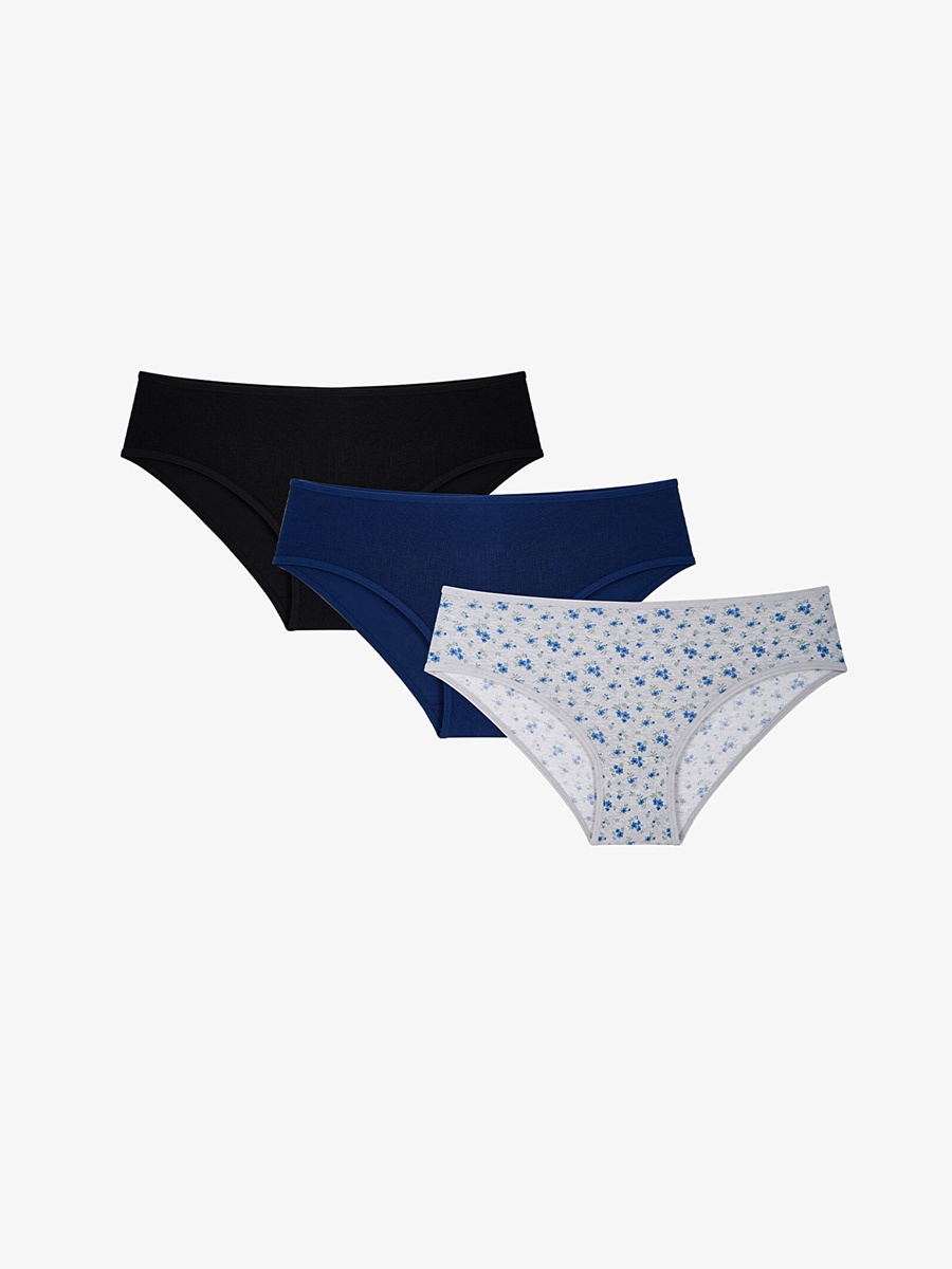 Pack of 3 - Cotton Everyday Azure Briefs