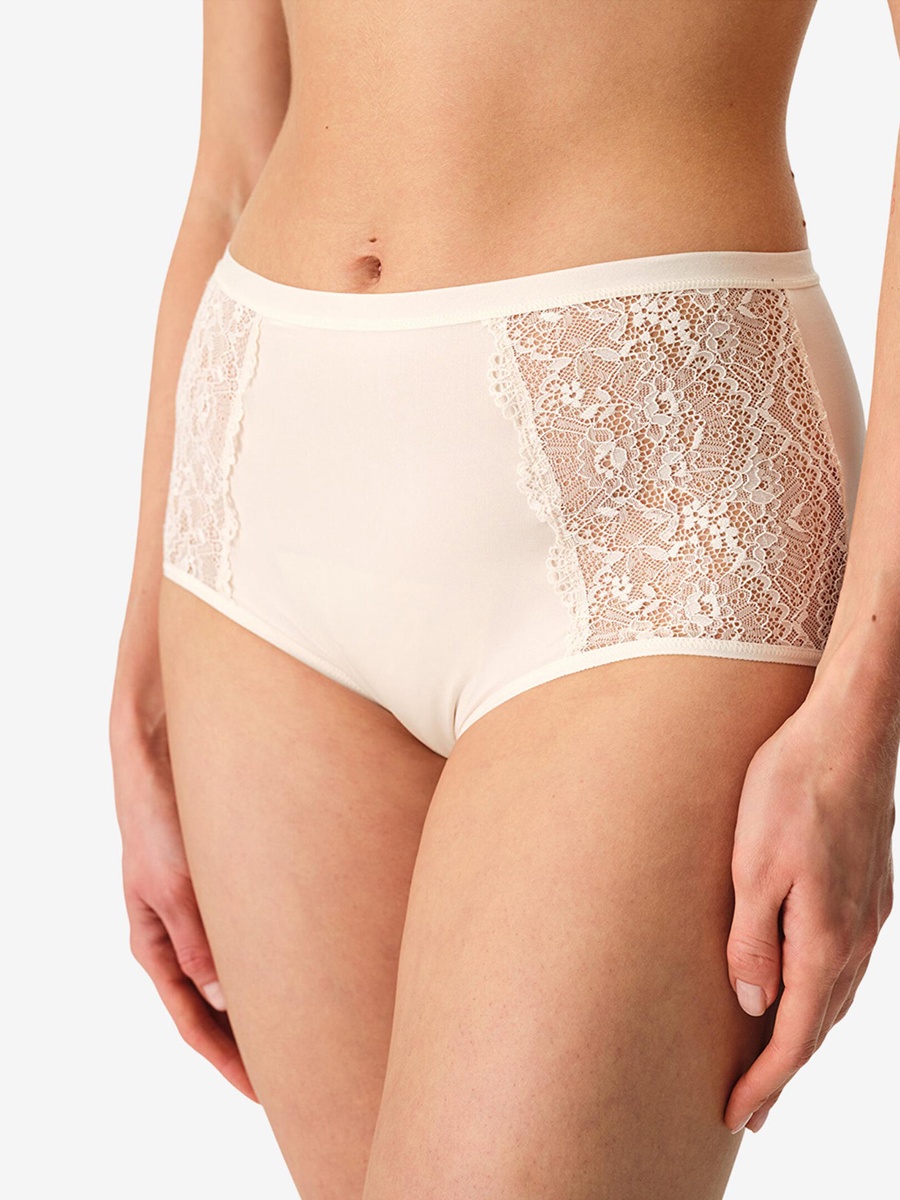 Cream Essentials High Waist Brief