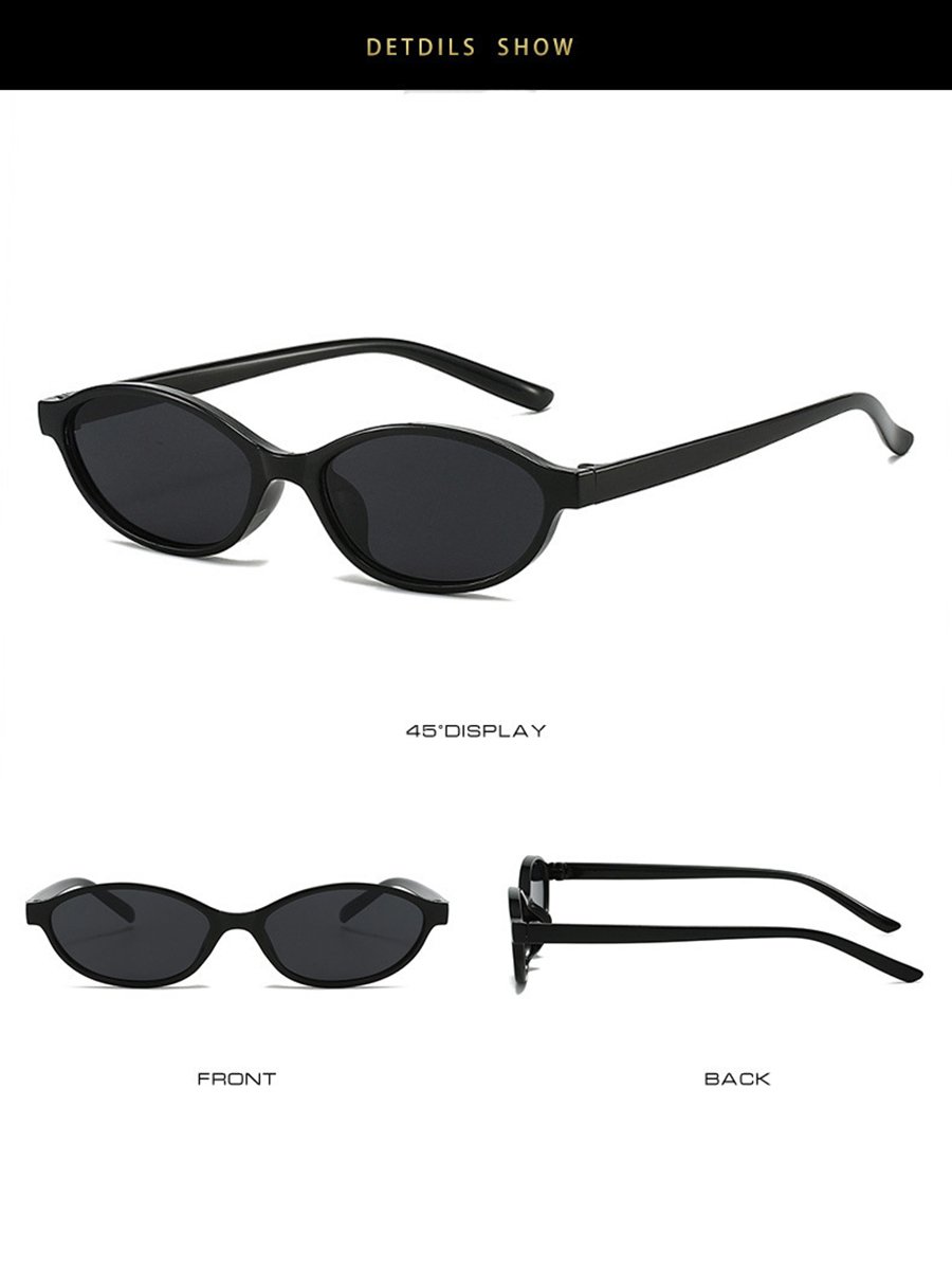 Pack of 3 - Multi-Color Oval Sunglasses