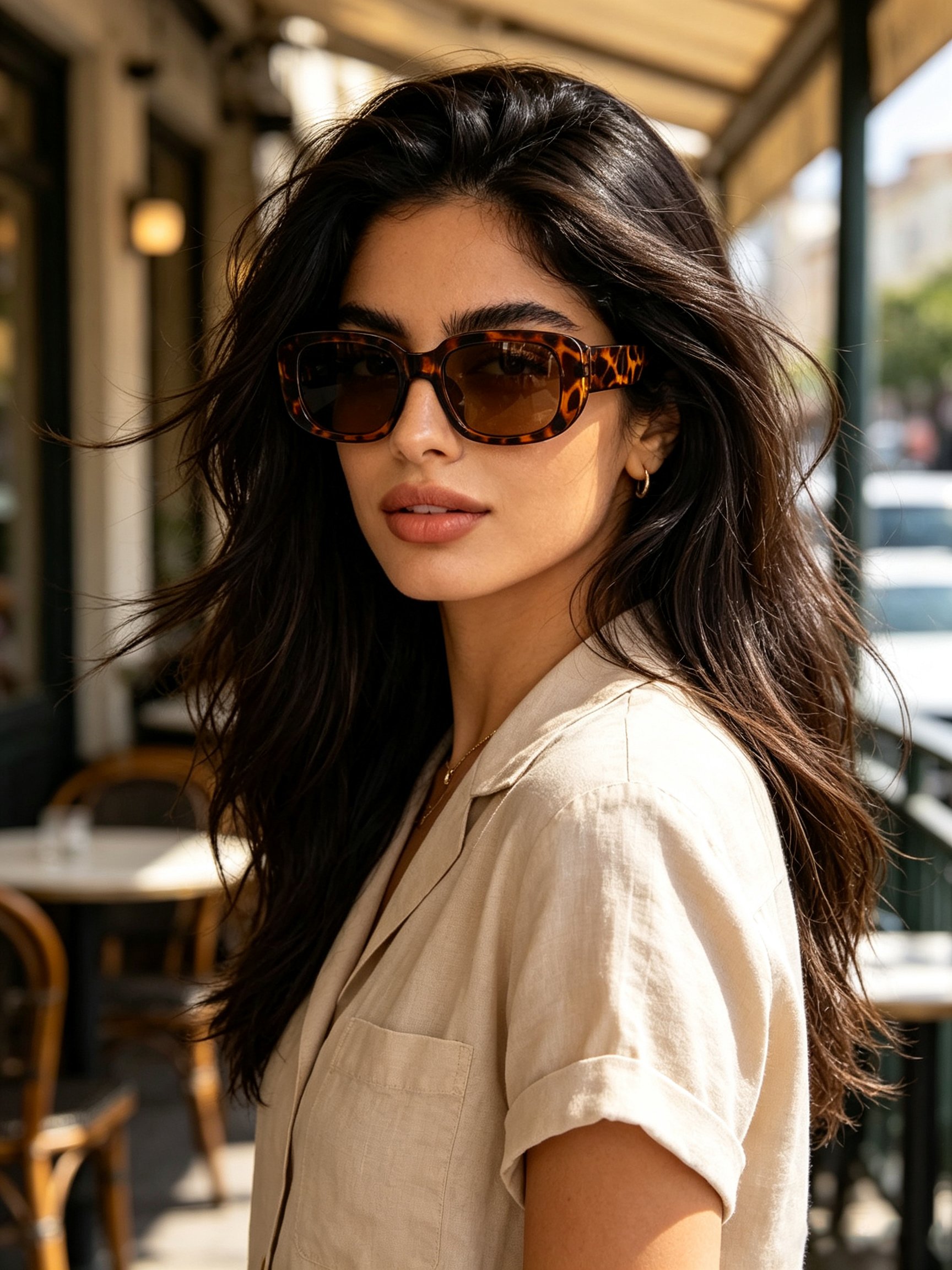 Tortoiseshell Cat Eye Sunglasses
