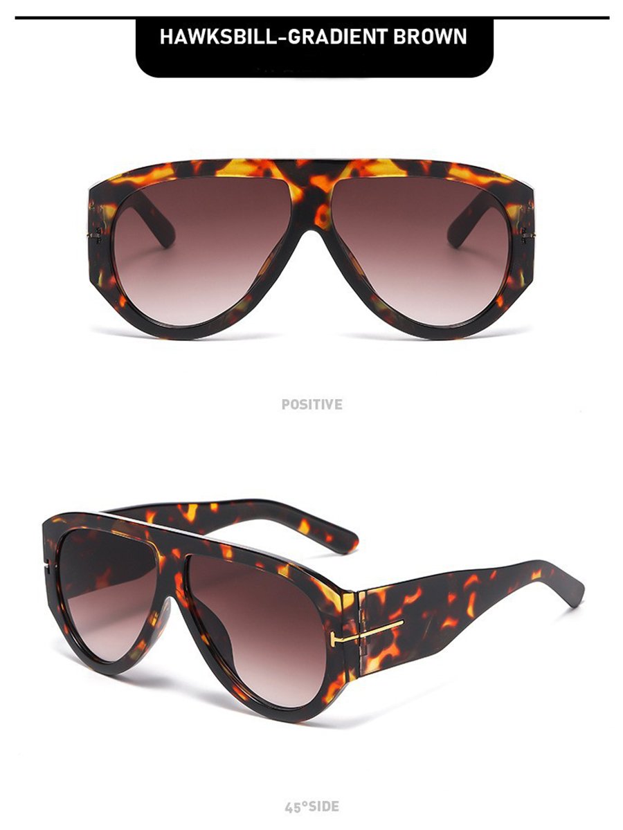 Multi-Color Shield Sunglasses