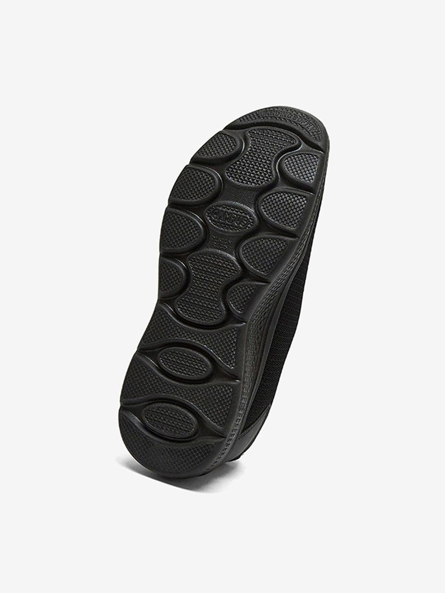 Men Black Oxyfit Advance Nitro Fly Advance Memory Slip-On Walking Shoes
