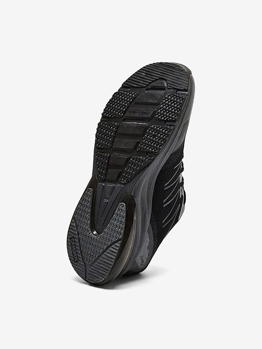 Men Black Begin Marathon Sublimation Lace-Up Running Shoes