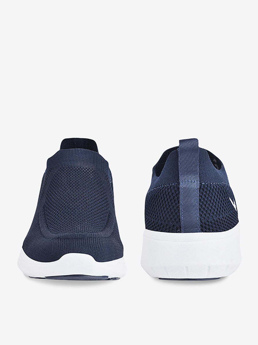 Men Blue Imagine Memory Foam Slip-On Walking Shoes